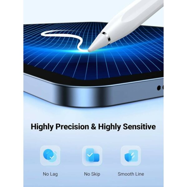 ugreen 90915 smart stylus pen for ipad (white)