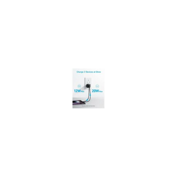 anker 323 33w charger black (a2331k11)