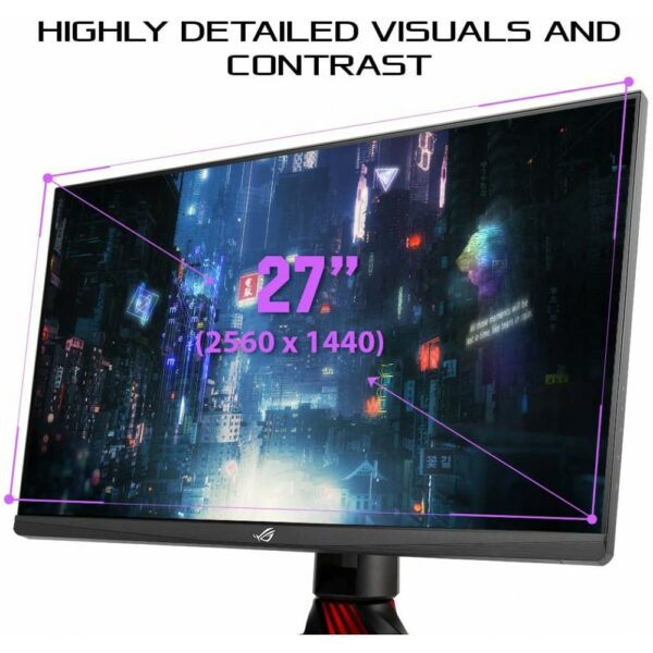 asus rog strix xg279q 27 inch led monitor, black