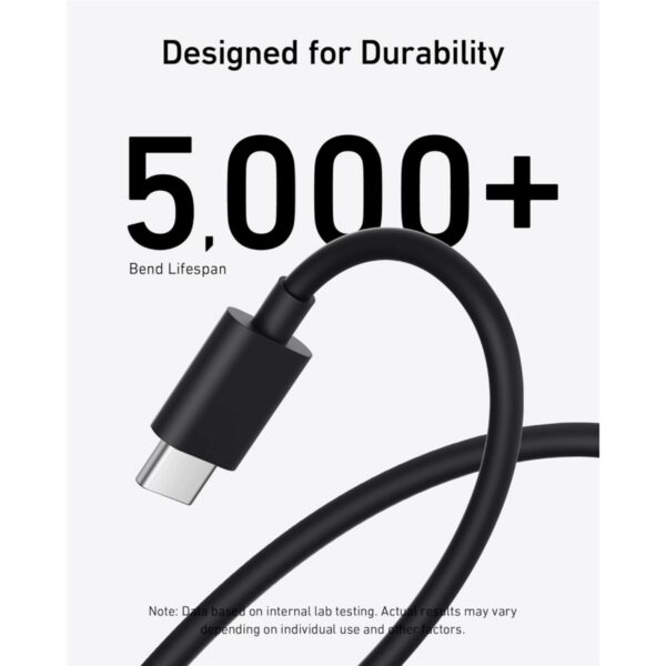 anker 25w usb c charger with 5ft c c cable (b2656k11)