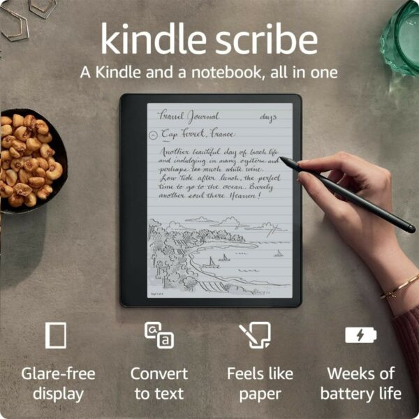 kindle scribe with basic pen (16gb) grey