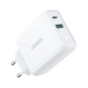 ugreen 60468 38w usb c wall charger eu (white)