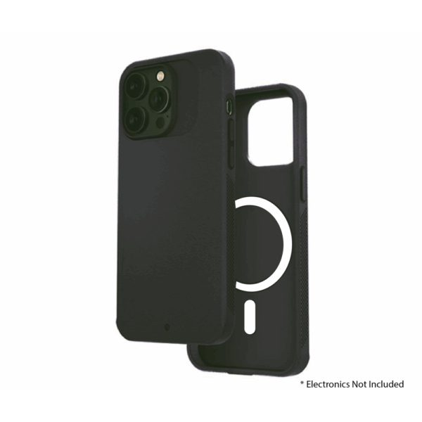 araree aero frame clear matte/dark green cover case iphone 15 pro max
