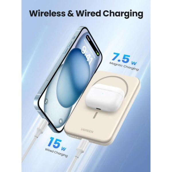 ugreen 25207 5000mah 15w magsafe pd 3.0 power bank