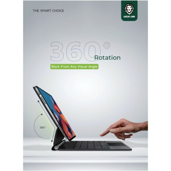 green lion wireless magic keyboard case ipad 10gen 2022 (gnmgkey10gbk)