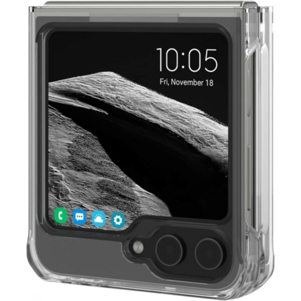 uag flip plyo pro samsung galaxy z flip 6 icesilver (ua 214455114333)