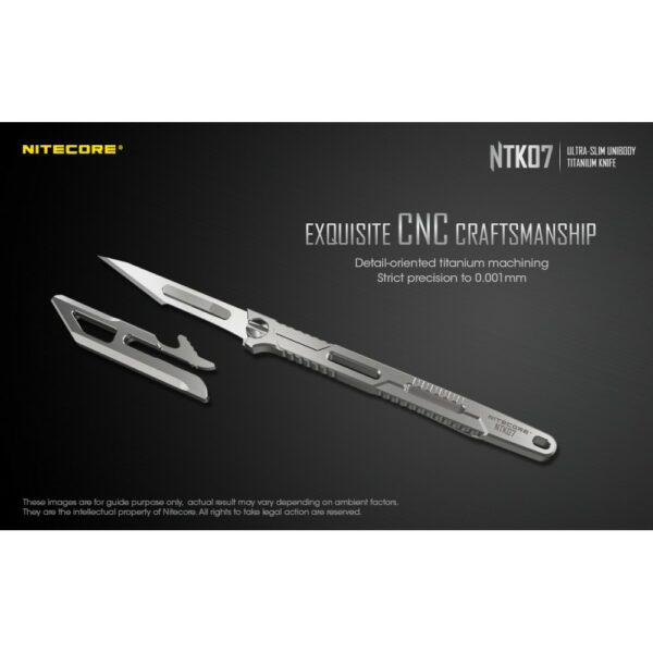 nitecore ntk07 titanium knife