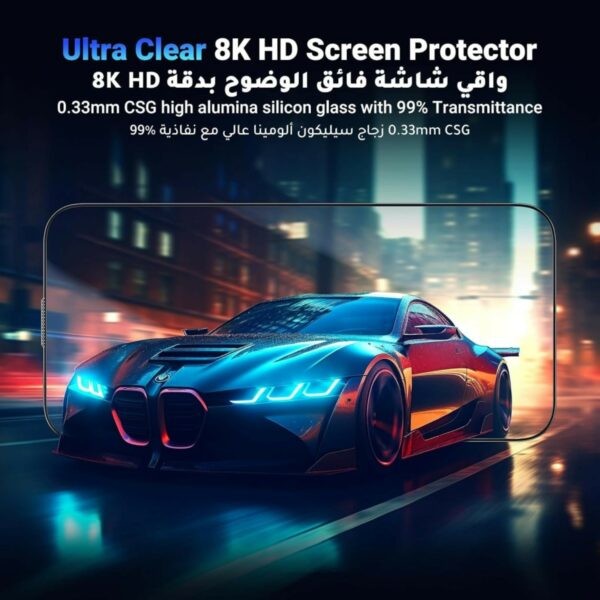 ugreen 45975 full coverage privacy screen protector with installation frame for iphone 16 pro (1 pack)