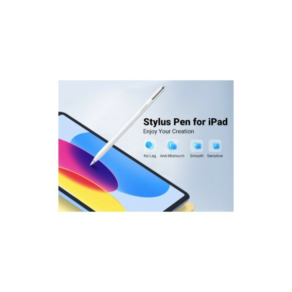 ugreen 90915 smart stylus pen for ipad (white)