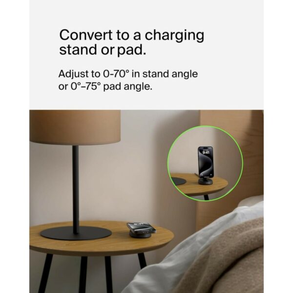 belkin boostcharge pro 15w convertible magnetic wireless charging stand