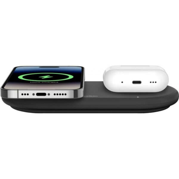belkin boostcharge pro 2 in 1 wireless charger with magnetic qi2 15w