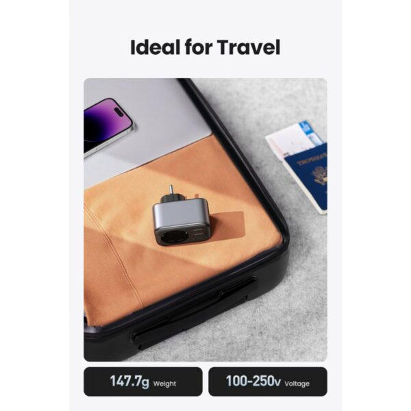 ugreen 15261 30w travel adapter (uk to eu)