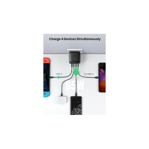 ugreen 70819 65w wall charger (3c1a) uk