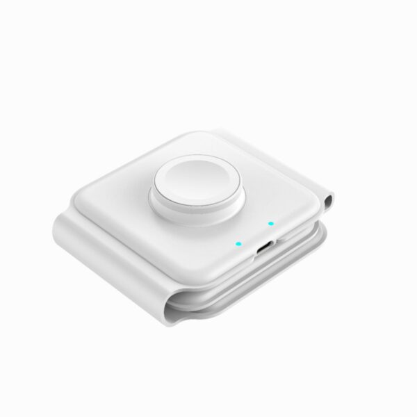 wiwu foldable 3 in 1 wireless magsafe charger fast charging