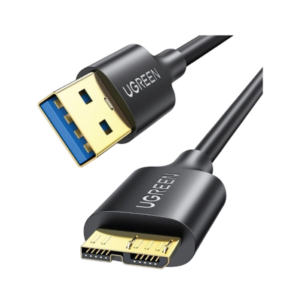 ugreen 10843 usb 3.0 a male to micro usb 3.0 male cable 2m (black)