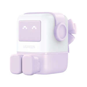 ugreen 35292 nexode 65w 3 port gan fast charger uk (purple)