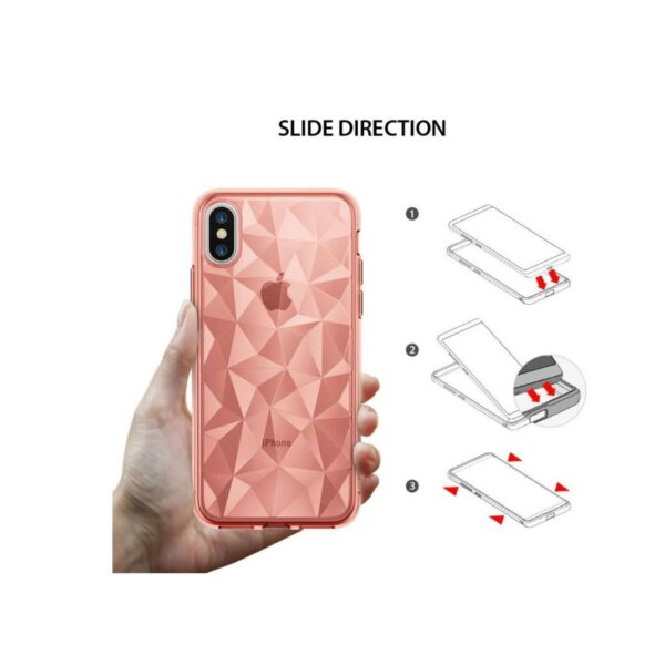 ringke air prism rose gold iphone x case