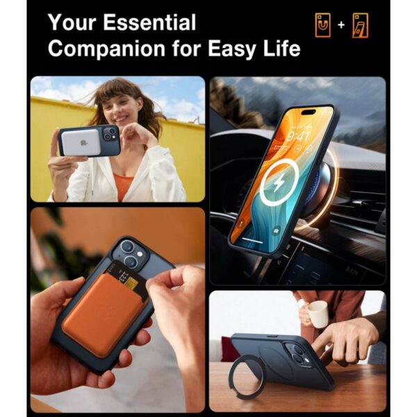 torras upro ostand matte series iphone 15 pro