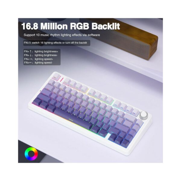 aula f75 pro wireless mechanical keyboard