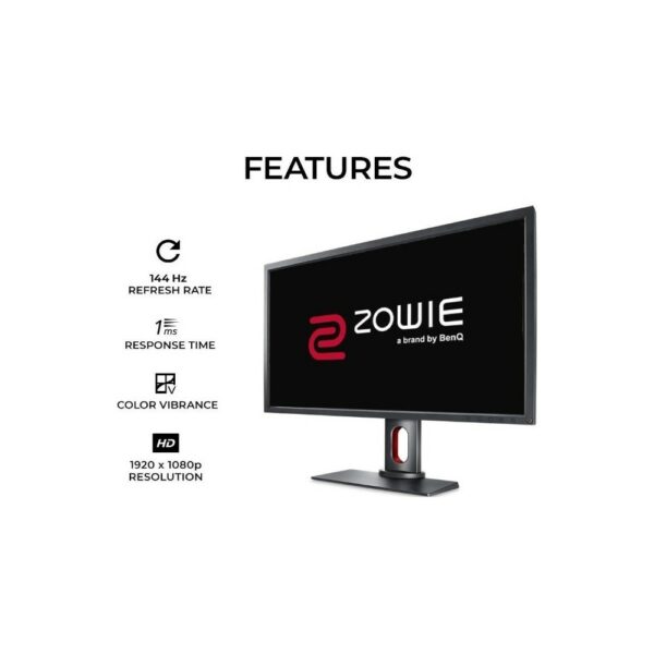 benq zowie xl2731 144hz 27 inch gaming monitor for esports