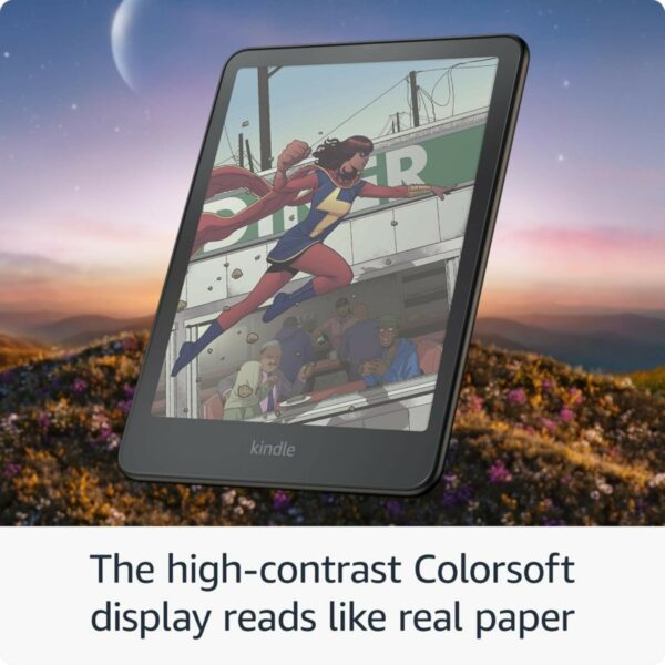 amazon kindle colorsoft signature edition metallic black (32 gb)