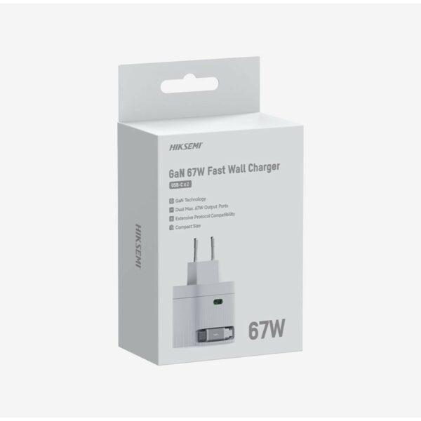 hiksemi gan fast charger 2c 67w (hs hub gan67 eu)