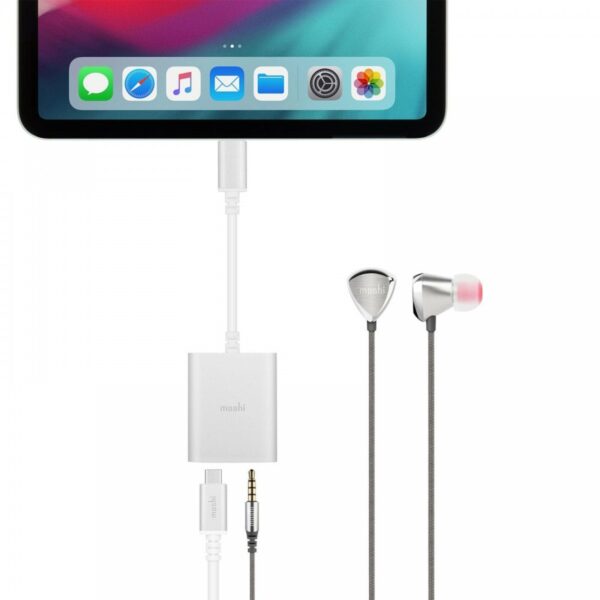 moshi usb c digital audio adapter with charging