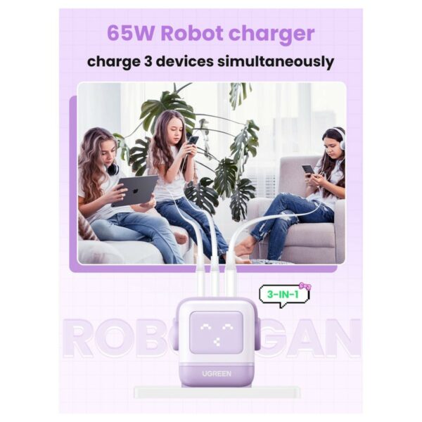 ugreen 15538 nexode 35w 2 port gan fast charger us (copy)