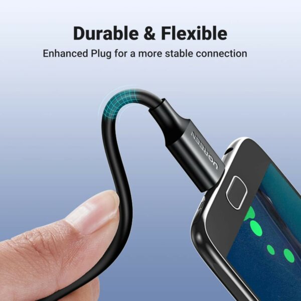 ugreen 10843 usb 3.0 a male to micro usb 3.0 male cable 2m (black)
