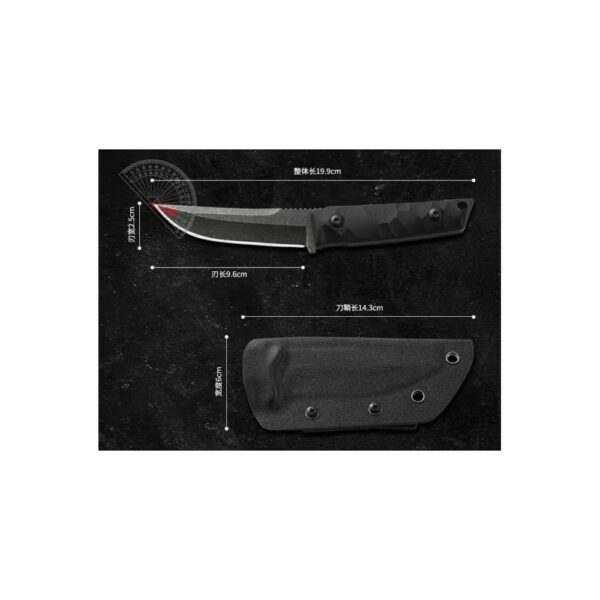 stainless steel outdoor camping knife