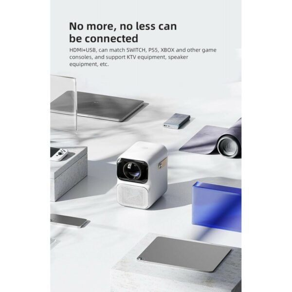wanbo t6 max projector (white)