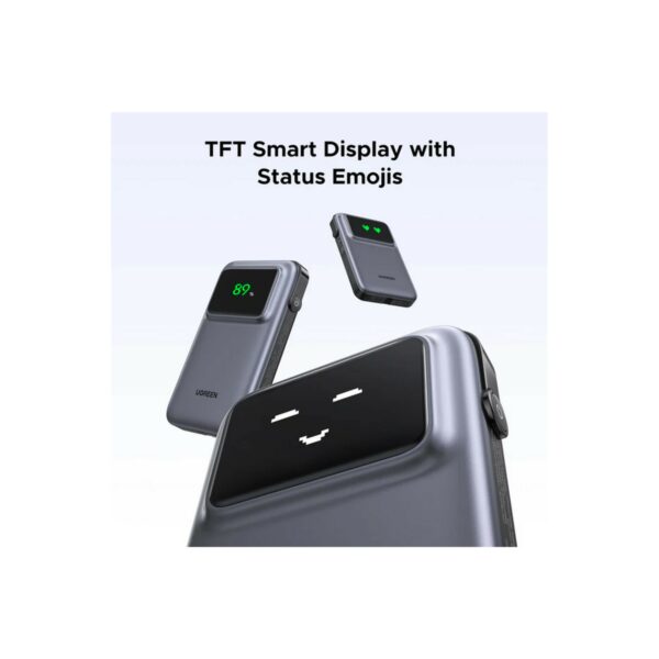 ugreen 35603b 10000mah power bank with built in cable
