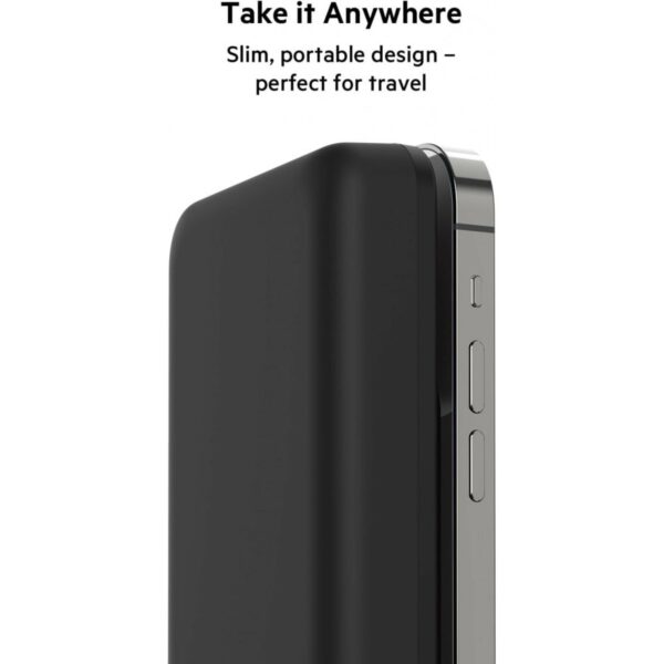 Belkin Magnetic Portable Wireless Charger 10K , Black | BPD001BTBK - Image 3