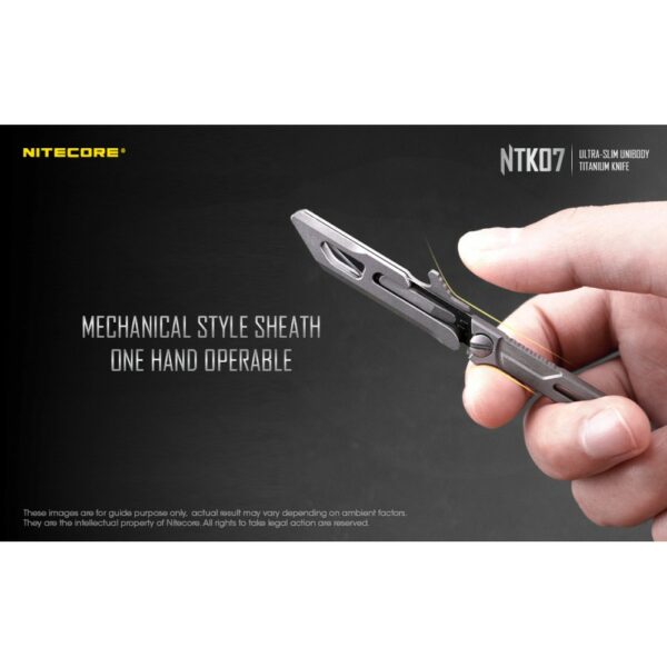 nitecore ntk07 titanium knife