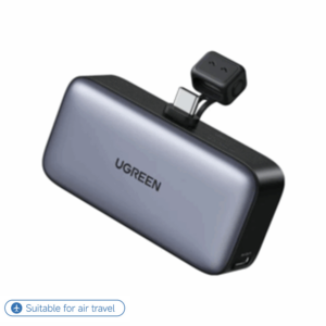 ugreen 35338 5000mah 22.5w built in usb c power bank with led display