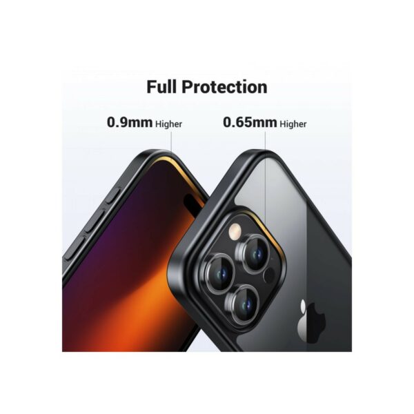 ugreen 25406 kickstand protective case for iphone 15 pro (black)