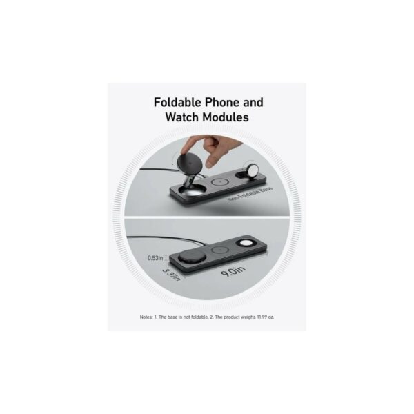 anker 15w maggo wireless charging station 3 in 1 pad for apple devices (b25m1211)