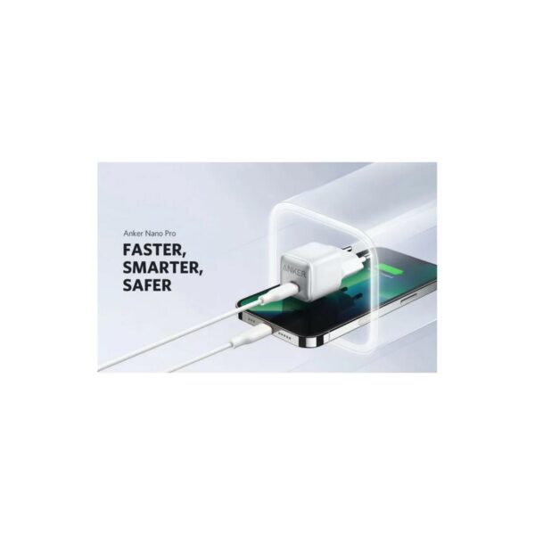 anker 511 charger (nano pro) white (a2637l22)