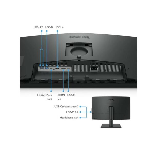 benq pd2706u 4k designer monitor (27")