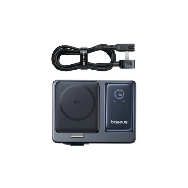 baseus nomos 5 in 1 desktop charger with retractable cable