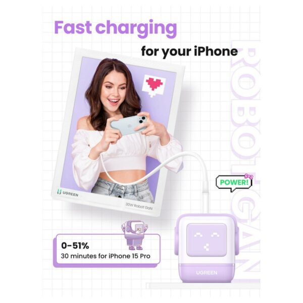 ugreen 15538 nexode 35w 2 port gan fast charger us (copy)