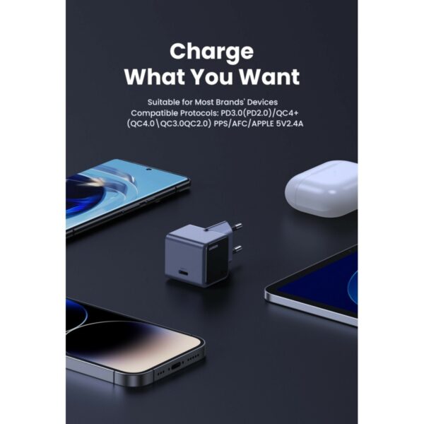 ugreen 35041 nexode s 30w usb c gan fast charger eu