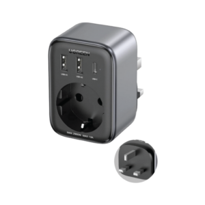 ugreen 15261 30w travel adapter (uk to eu)