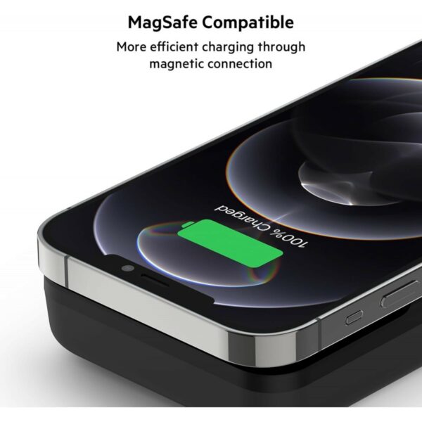 Belkin Magnetic Portable Wireless Charger 10K , Black | BPD001BTBK - Image 4