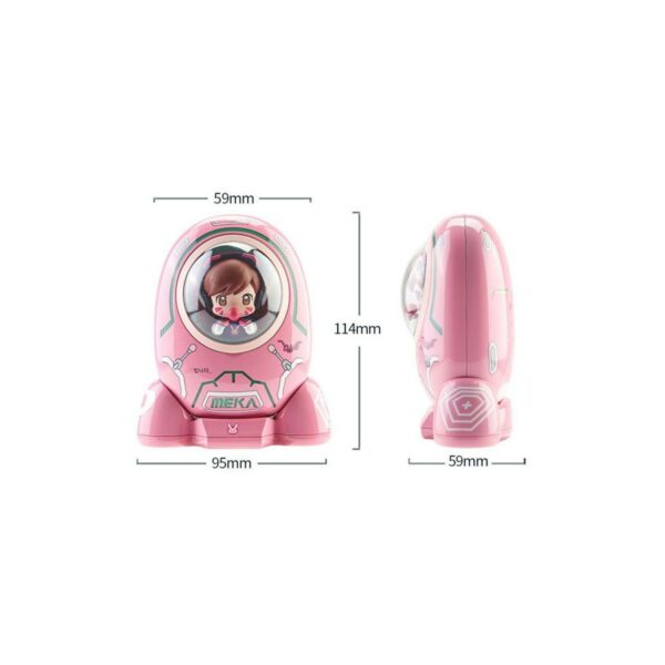 overwatch d.va space capsule power bank
