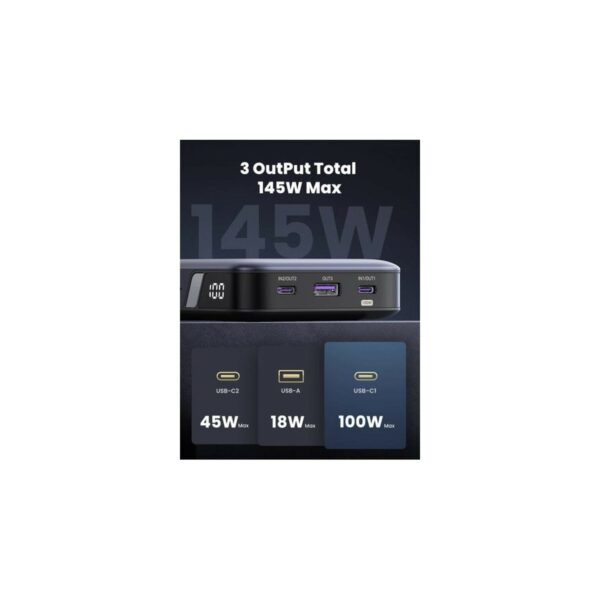 ugreen 90597a 25000mah 145w fast charging power bank