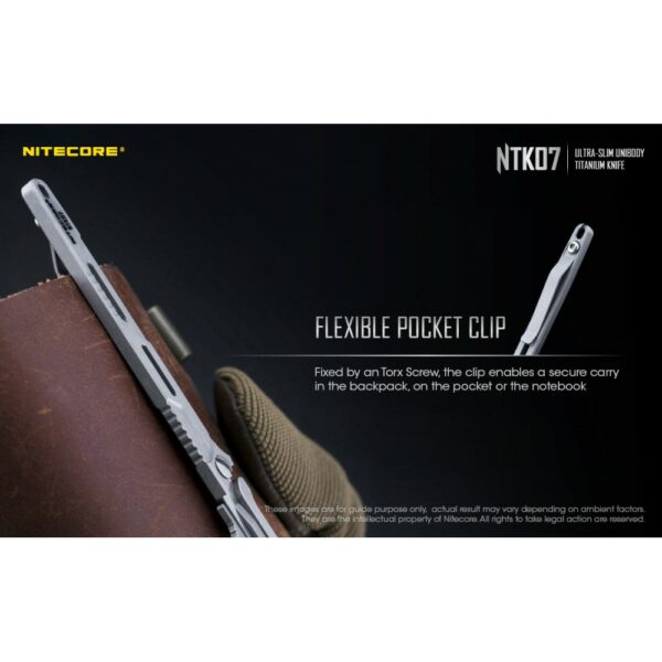 nitecore ntk07 titanium knife