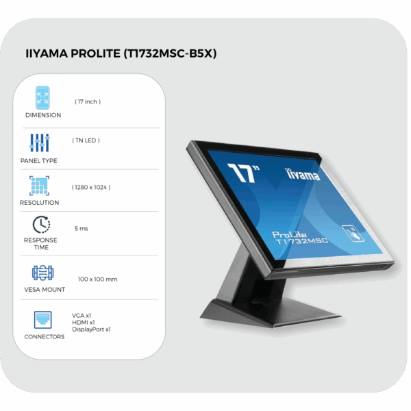 iiyama prolite (t1732msc b5x)