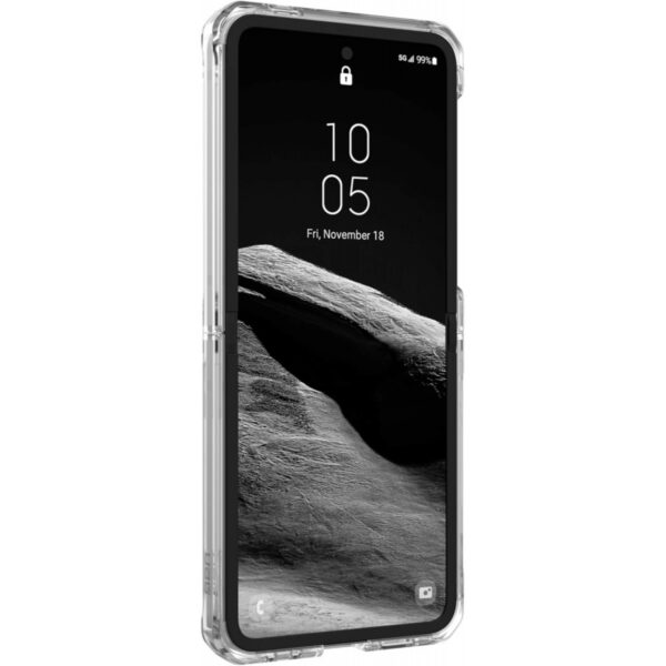 uag flip plyo pro samsung galaxy z flip 6 icesilver (ua 214455114333)