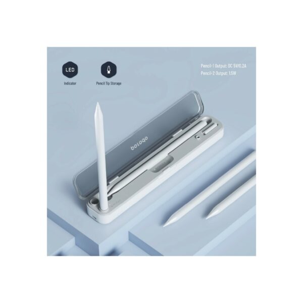 porodo wireless charging & storage for pencil 1 & 2 case (pd capen wh)